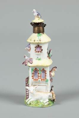 Lot 426 - A Chelsea porcelain scent bottle