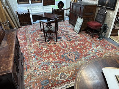 Lot 670 - A Karadja carpet