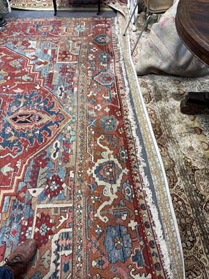 Lot 670 - A Karadja carpet