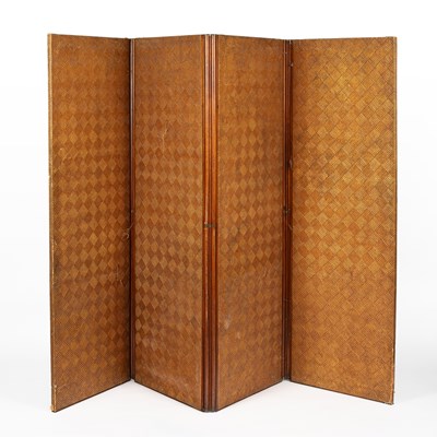 Lot 688 - A folding room divider