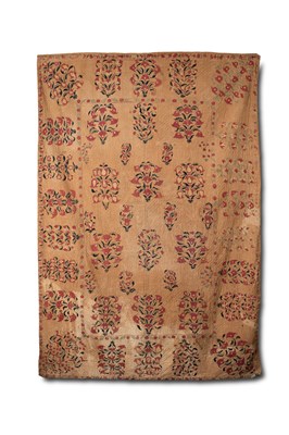 Lot 694 - An Uzbek quilted Suzani