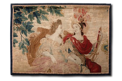 Lot 702 - An Aubusson tapestry