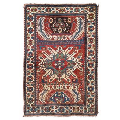 Lot 708 - A 'Chelaberd' or 'Eagle' Kazak rug
