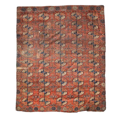 Lot 709 - A Tekke main carpet