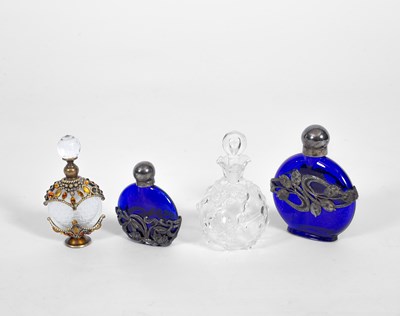 Lot 499 - Four scent bottles