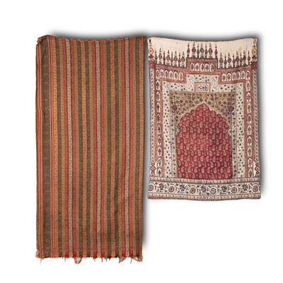 Lot 744 - A large Kashmir style shawl