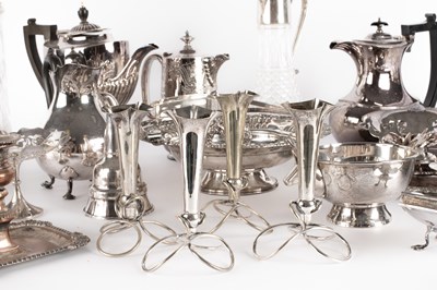 Lot 147 - Various items of silver plate