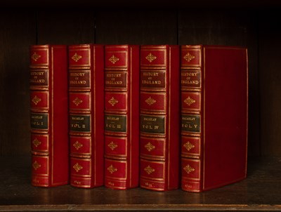 Lot 340 - [Bindings] Macaulay (Thomas Babington) History of England