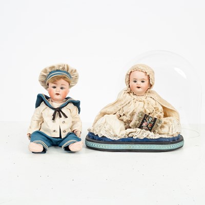 Lot 794 - An early 20th Century bisque head doll