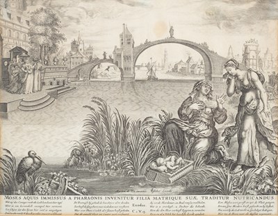 Lot 435 - Visscher after Maarten de Vos (Flemish, 1532 - 1603)