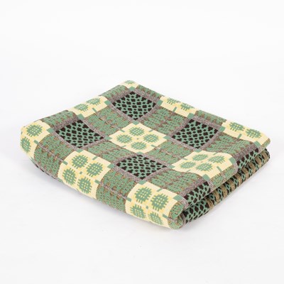 Lot 911 - A Welsh tapestry blanket