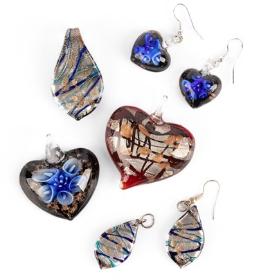 Lot 231 - A group of Murano glass jewellery
