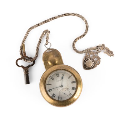 Lot 195 - A George V silver open face pocket watch