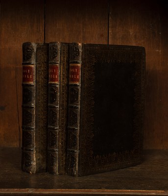 Lot 391 - [Bindings, Holy Bible in English, illustrated]