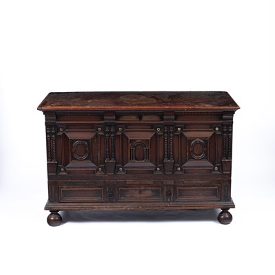 Lot 770 - An Anglo-Dutch cedar and snakewood chest