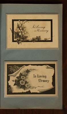 Lot 347 - [Trade Catalogue] Specimens of memorial cards