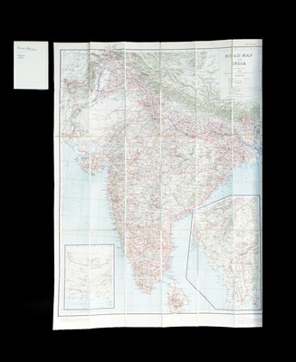 Lot 359 - Road Map of India