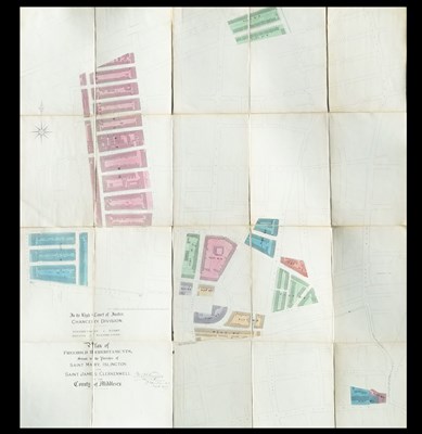 Lot 626 - Plan of Freehold Hereditaments