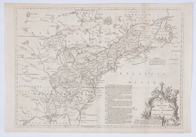 Lot 632 - Lodge (J[ohn]) A Map of the British and French Settlements in North America