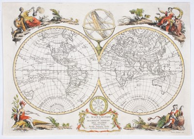 Lot 636 - [World Map] Zatta (Antonio) Il Mappa Mondo