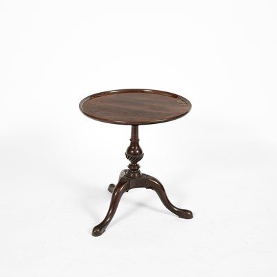 Lot 274 - A mahogany tripod table