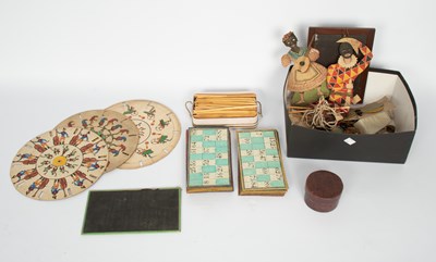 Lot 786 - A set of fifteen Regency spinning optical illusion circular cards
