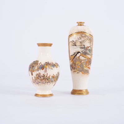 Lot 171 - A Japanese Satsuma vase