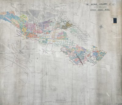 Lot 642 - [Lancashire Mining Map]The Avenue Colliery