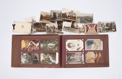 Lot 321 - An early 20th Century postcard album