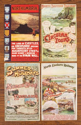 Lot 318 - North Eastern Railway Official Series of 20 poster pictorial postcards