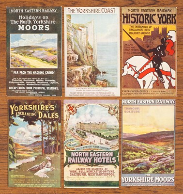 Lot 320 - North Eastern Railway Official Series of 20 poster pictorial postcards