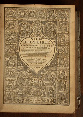 Lot 402 - [Bible in English] The Holy Bible containing the Old Testament and the New