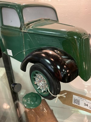 Lot 34 - A model of a W. H. Smith & Son branded horse drawn cart