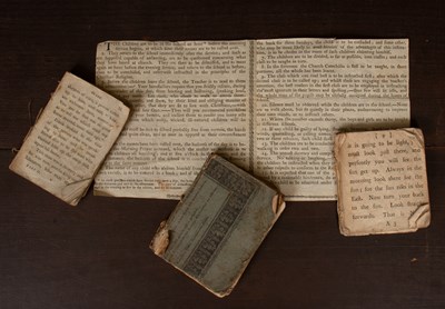 Lot 703 - 18th Century children's ephemera
