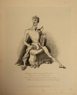 Lot 362 - Landseer (Thomas) Ten Etchings, illustrative of the Devil's Walk