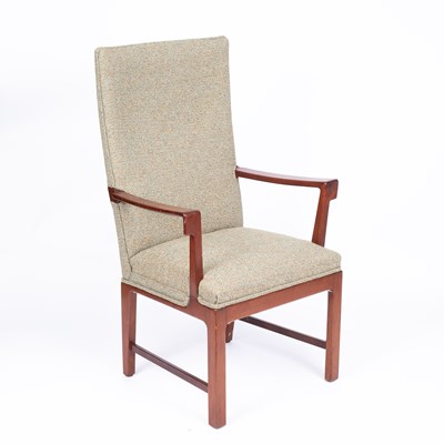 Lot 58 - A Danish mid Century open armchair