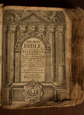 Lot 418 - [Holy Bible in English]