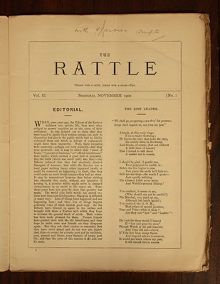 Lot 321 - [Hayter (Henry William Goodenough)] The Rattle