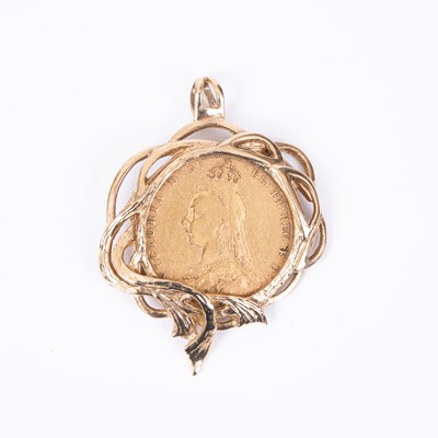 Lot 161 - A Queen Victoria gold sovereign