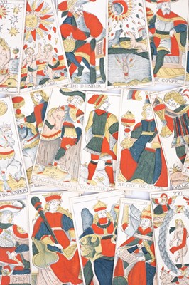 Lot 1254 - French tarot cards