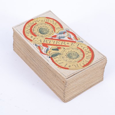 Lot 1254 - French tarot cards