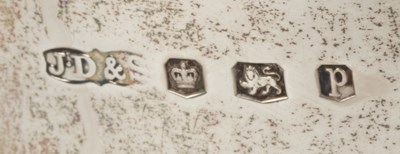 Lot 12 - A silver trophy cup and cover