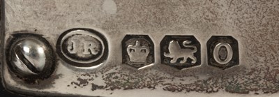 Lot 20 - A white metal trophy cup