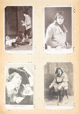 Lot 753 - A late Victorian and Edwardian postcard album