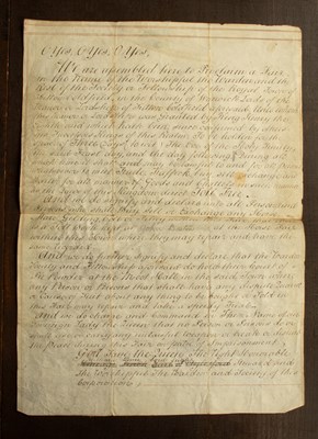 Lot 601 - [18th Century Horse Fair, Royal Borough of Sutton Coldfield, circa 1780]