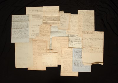 Lot 374 - [Pepysiana] Manuscript documents relating to the Samuel Pepys heirs