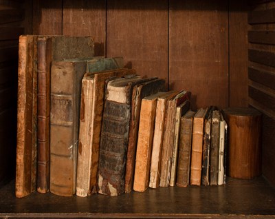 Lot 608 - A collection of varied manuscript volumes