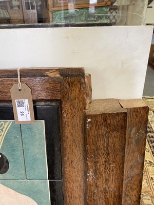 Lot 26 - A tiled W. H. Smith advertising sign