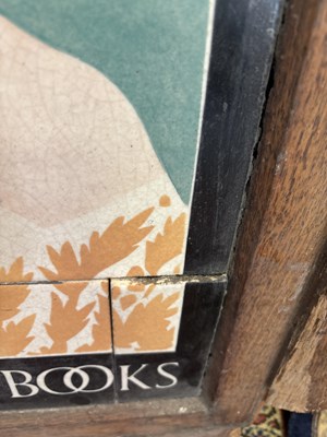 Lot 26 - A tiled W. H. Smith advertising sign