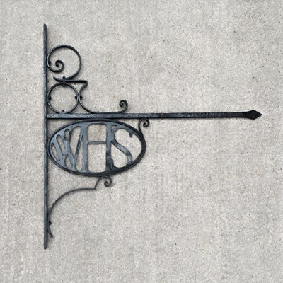 Lot 58 - A W. H. Smith wrought iron bracket